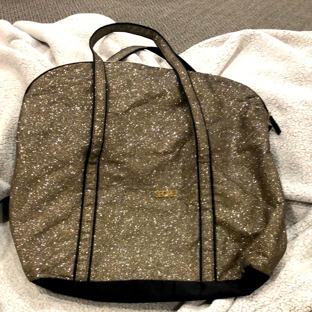 Victoria Secret zipper tote bag